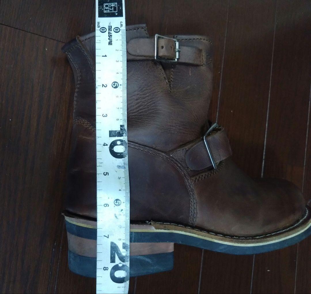 ゴールデンレトリバー　本革　オイルヌバック　エンジニア　ブーツ　26.5cm