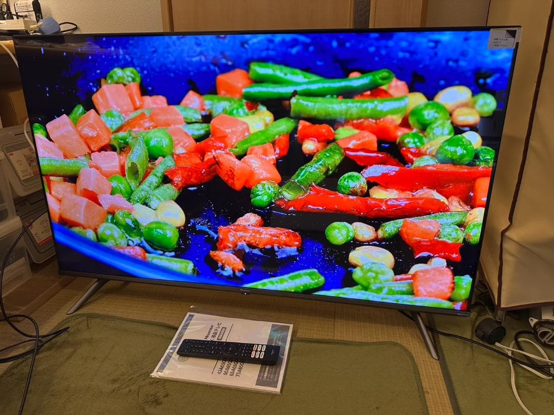 超極美品！ハイセンス hisense 50型　4K　スマートテレビ 50A65G