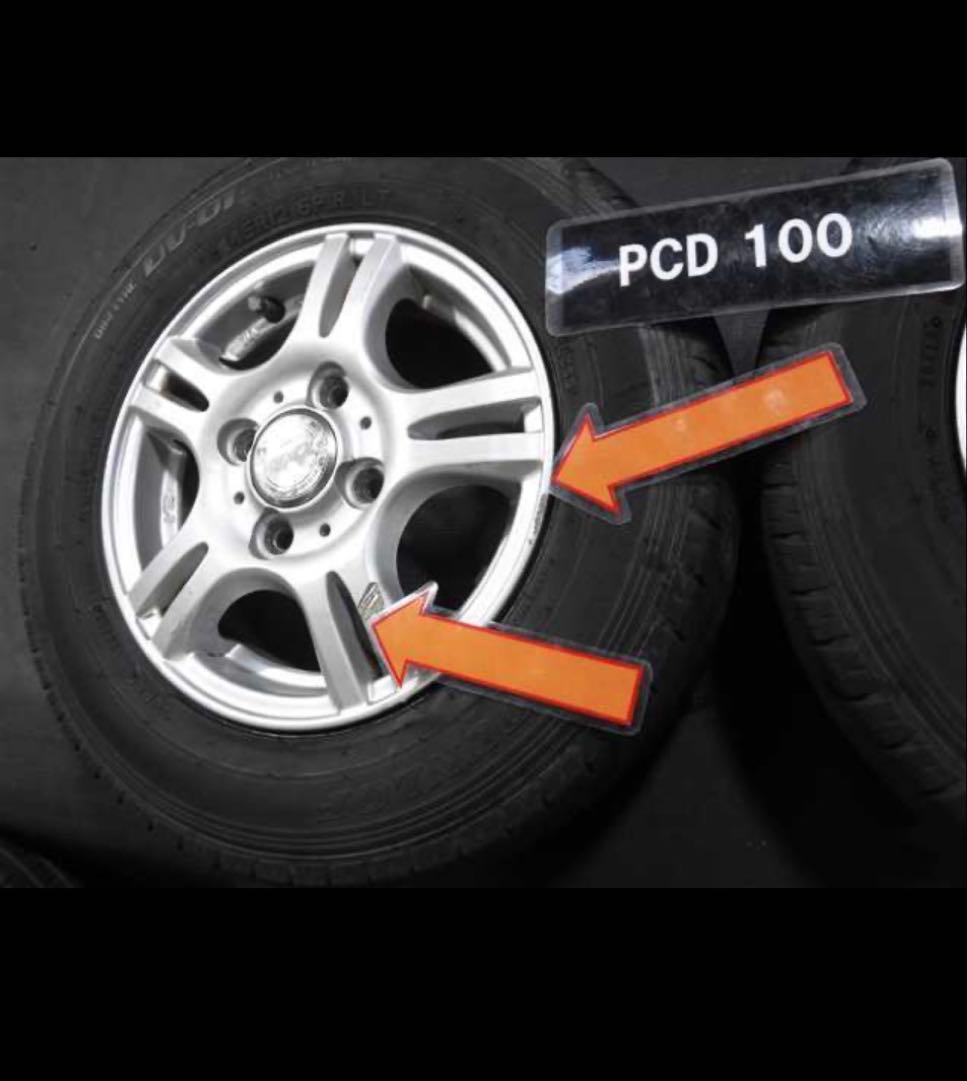 Weds Joker 12inchアルミホイール＆145R12・4本セット