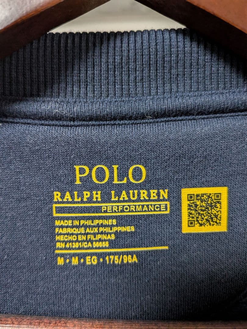 ポロラルフローレン　ポロベア裏起毛スウェットメンズM