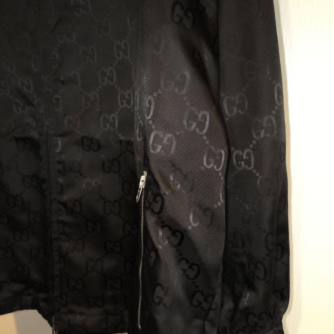 GUCCI ブラック ナイロンジャケット（付属品有り）