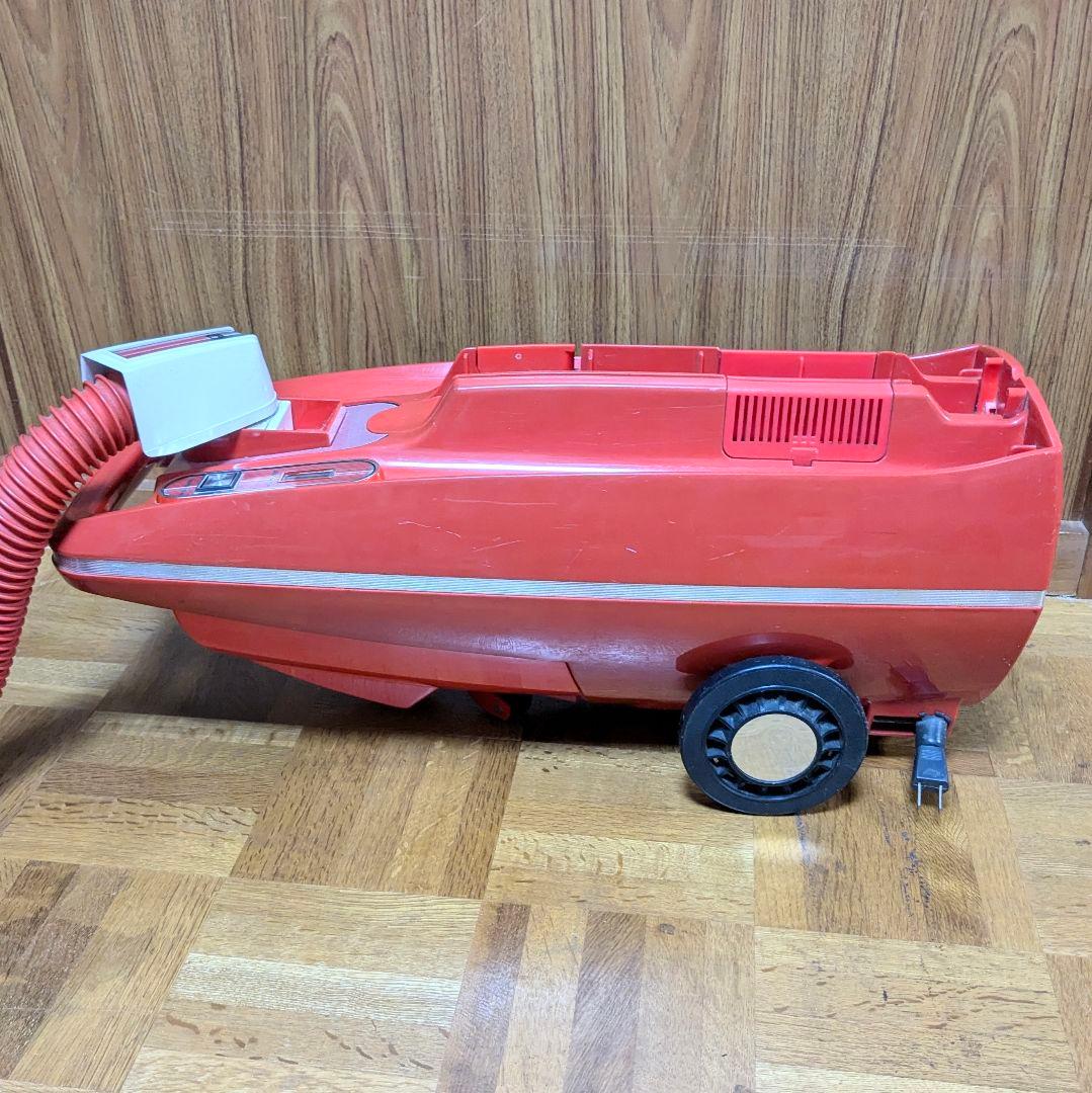 掃除機 アンティークキャニスター昭和レトロ掃除機 東芝クリーナーVC-62EA