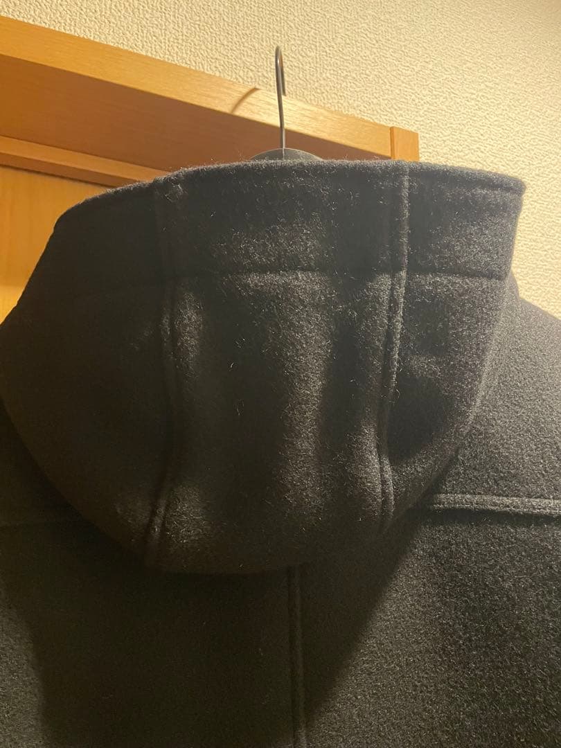 ルードギャラリー rudegallery 黒 ダッフルコート フード付き