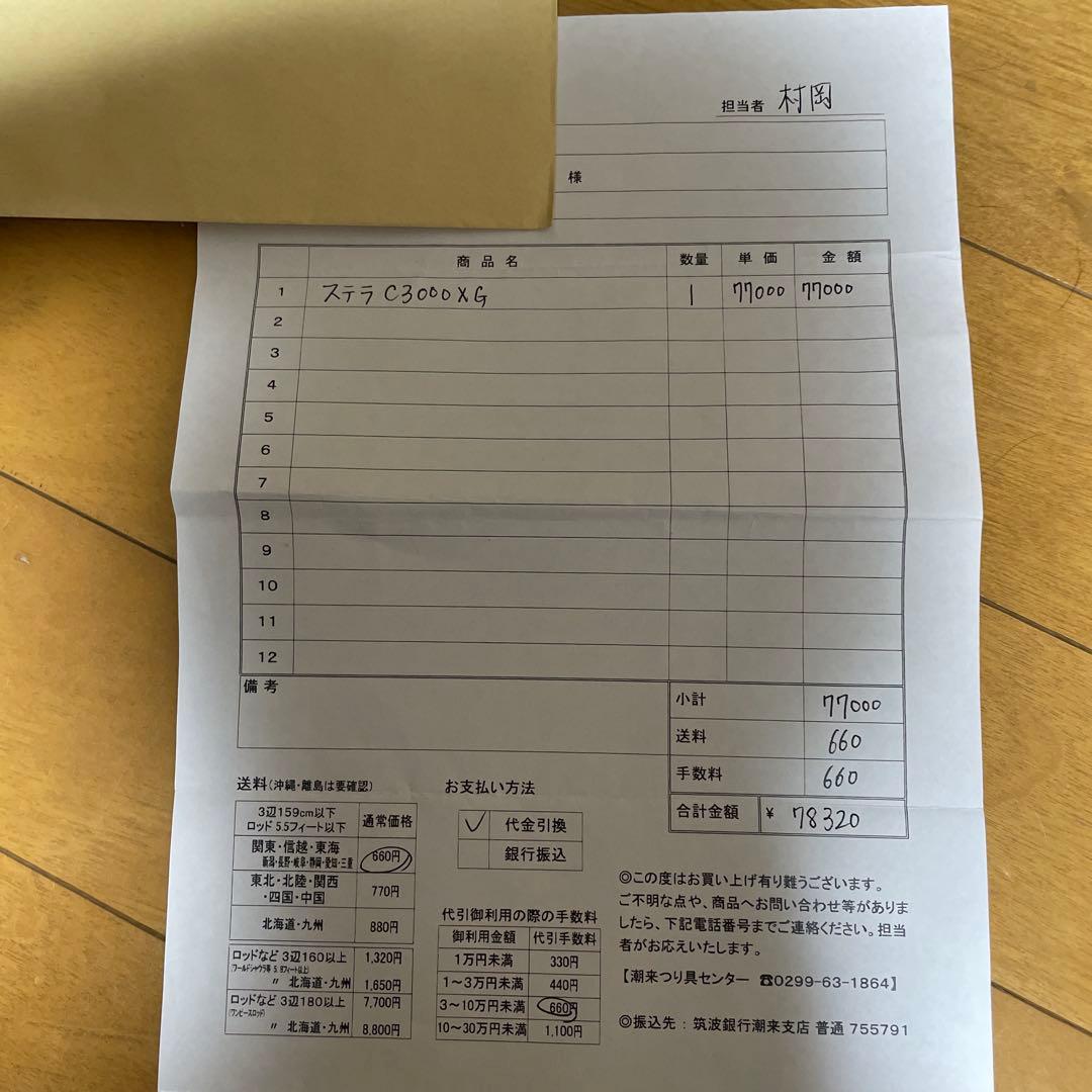 SHIMANO 22ステラ　C3000XG 未使用品