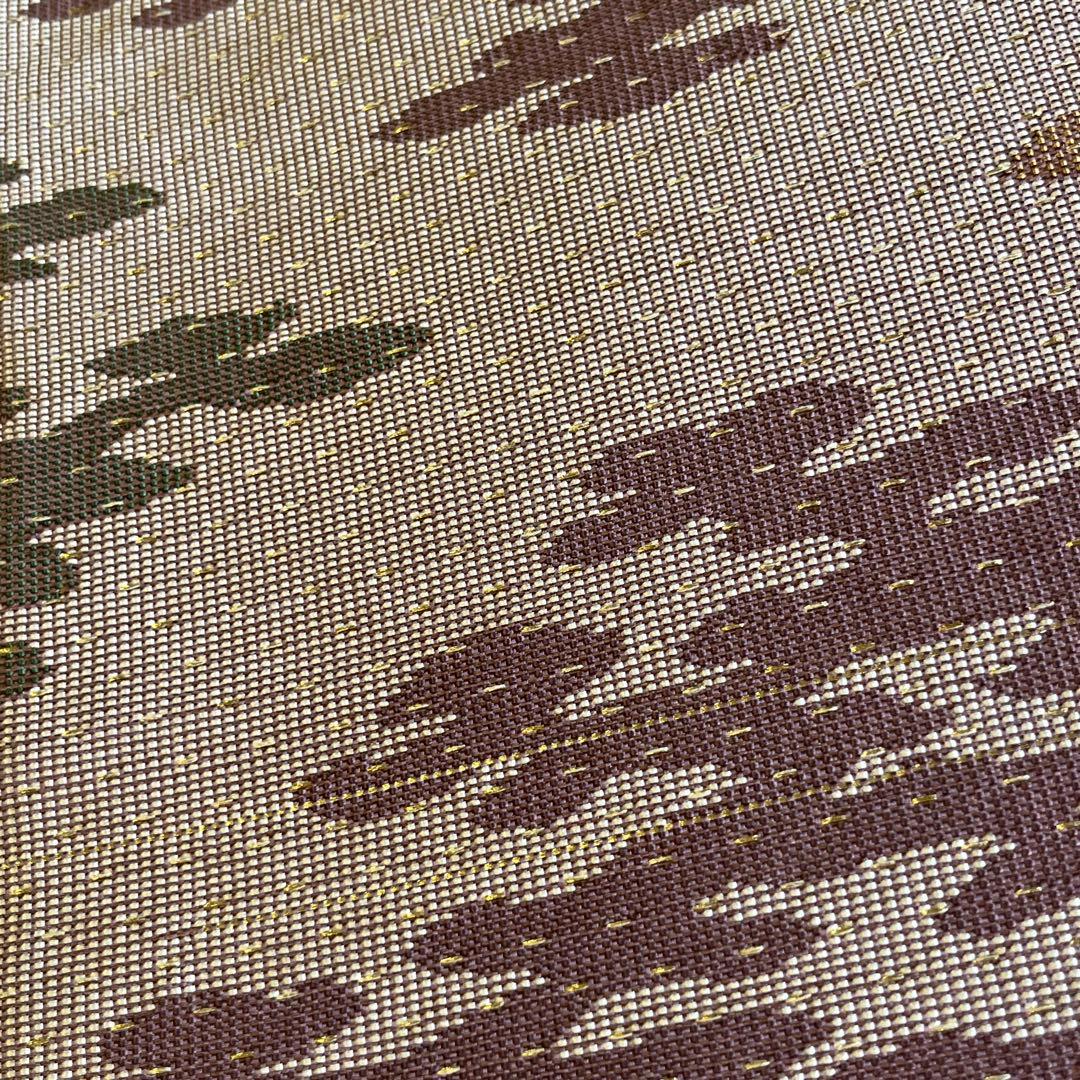 人間国宝　俵屋　喜多川平朗　俵二　袋帯　有職文様