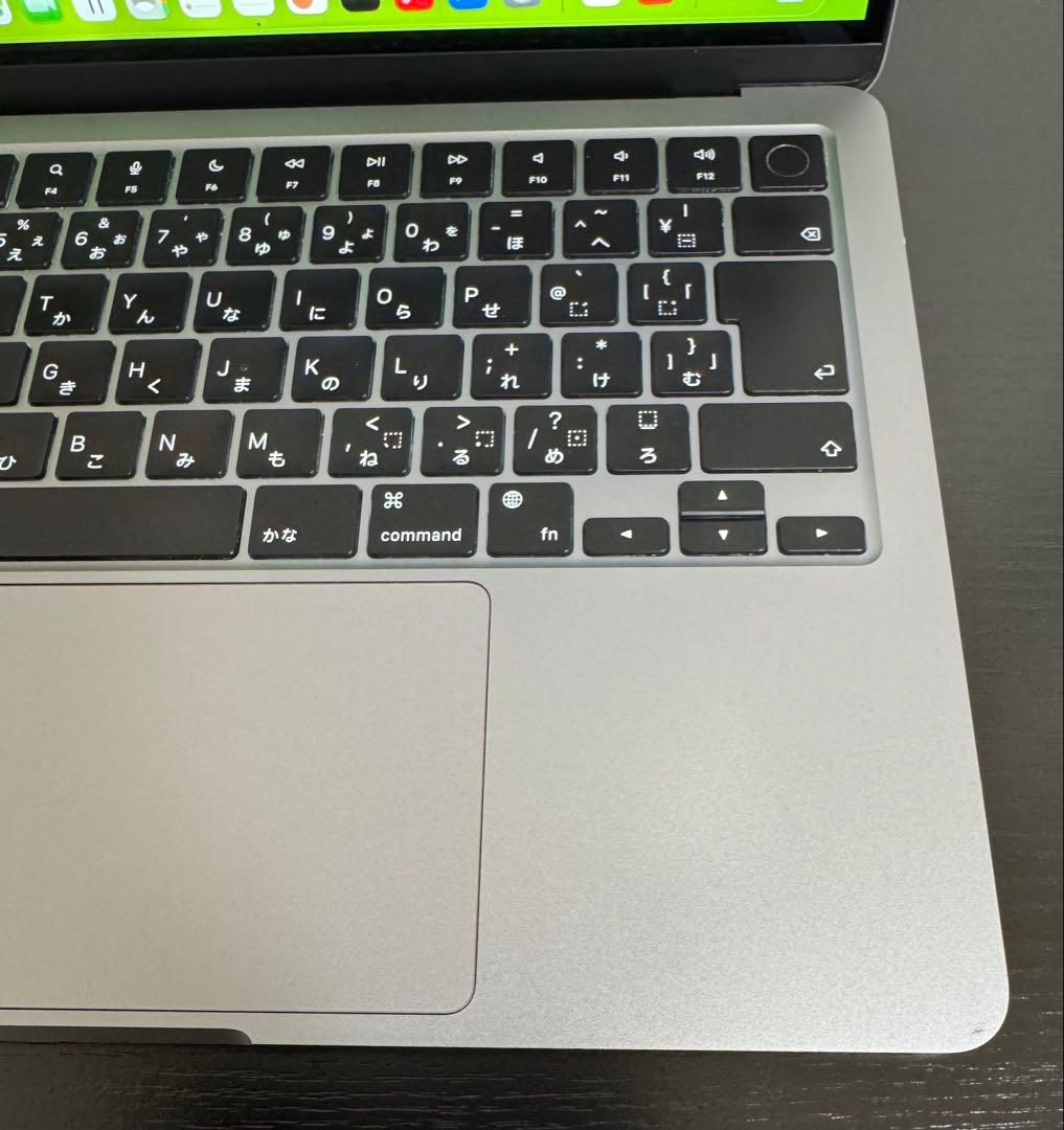 MacBook Air M2 16GB 512GB 充放電282 バッテリ90%