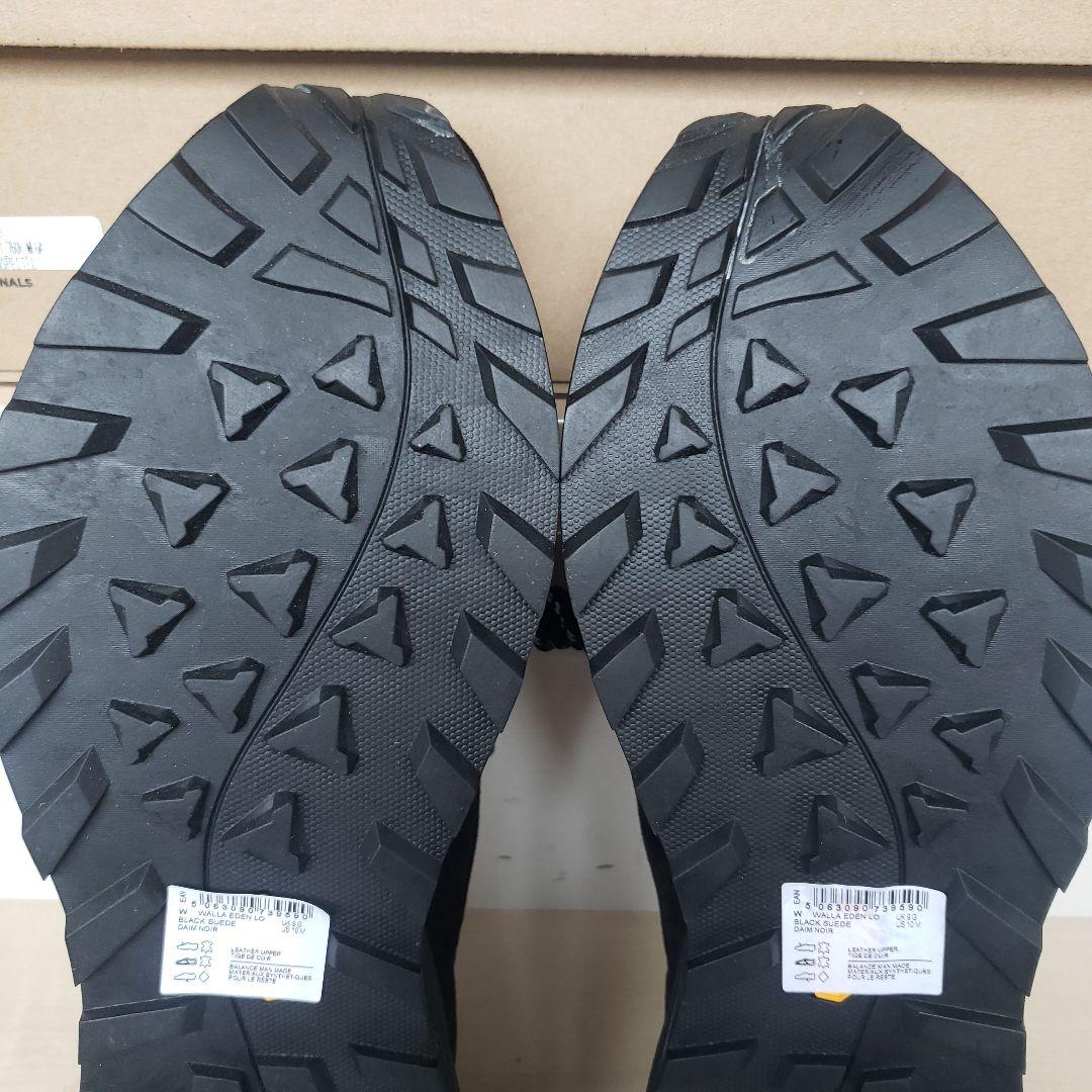 【未使用】 CLARKS Wallabee Eden Lo ブラックスエード