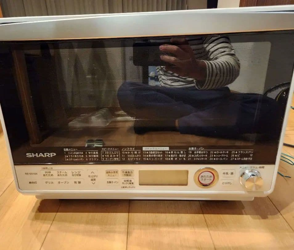 美品‼️過熱水蒸気 SHARP オーブンレンジ コンベクション 2段調理