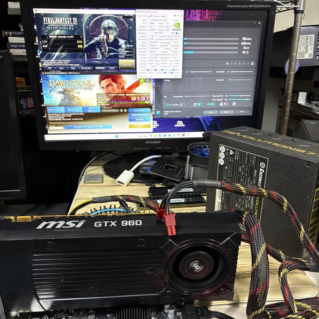 【動作確認済み2台組】GTX960 2GB