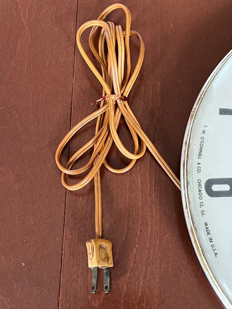 60's KENT アドバタイジング　ウォールクロック　USA製　ヴィンテージ