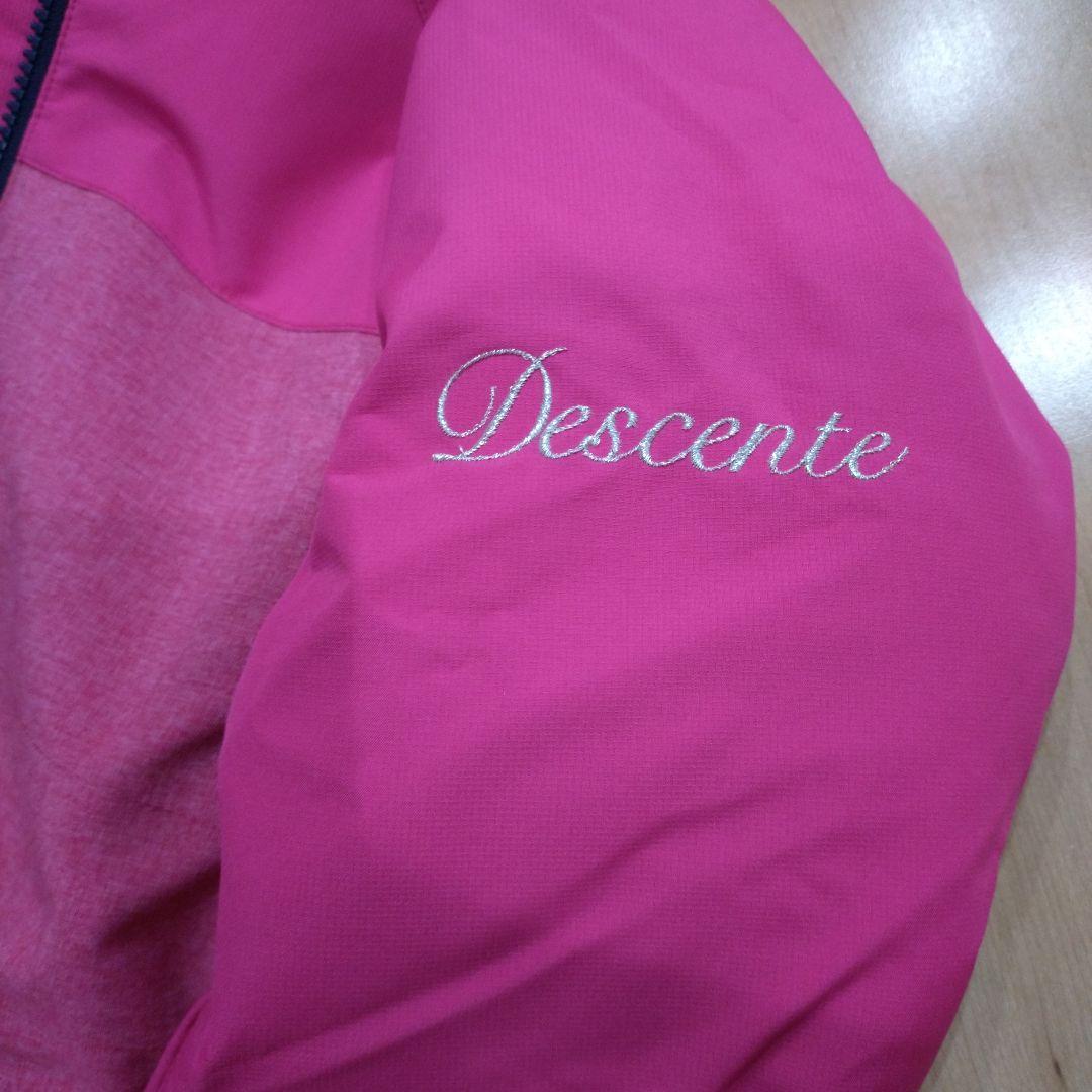 未使用　デサント　レディース　スキーウェア　スノボウェア　上下セット　M ピンク