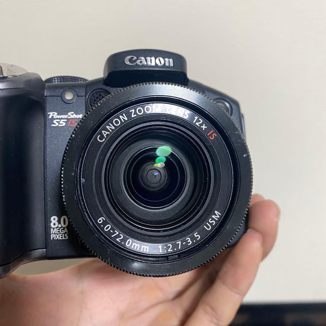 Canon PowerShot S5 IS 動作品 高倍率ズームCCD単三電池式