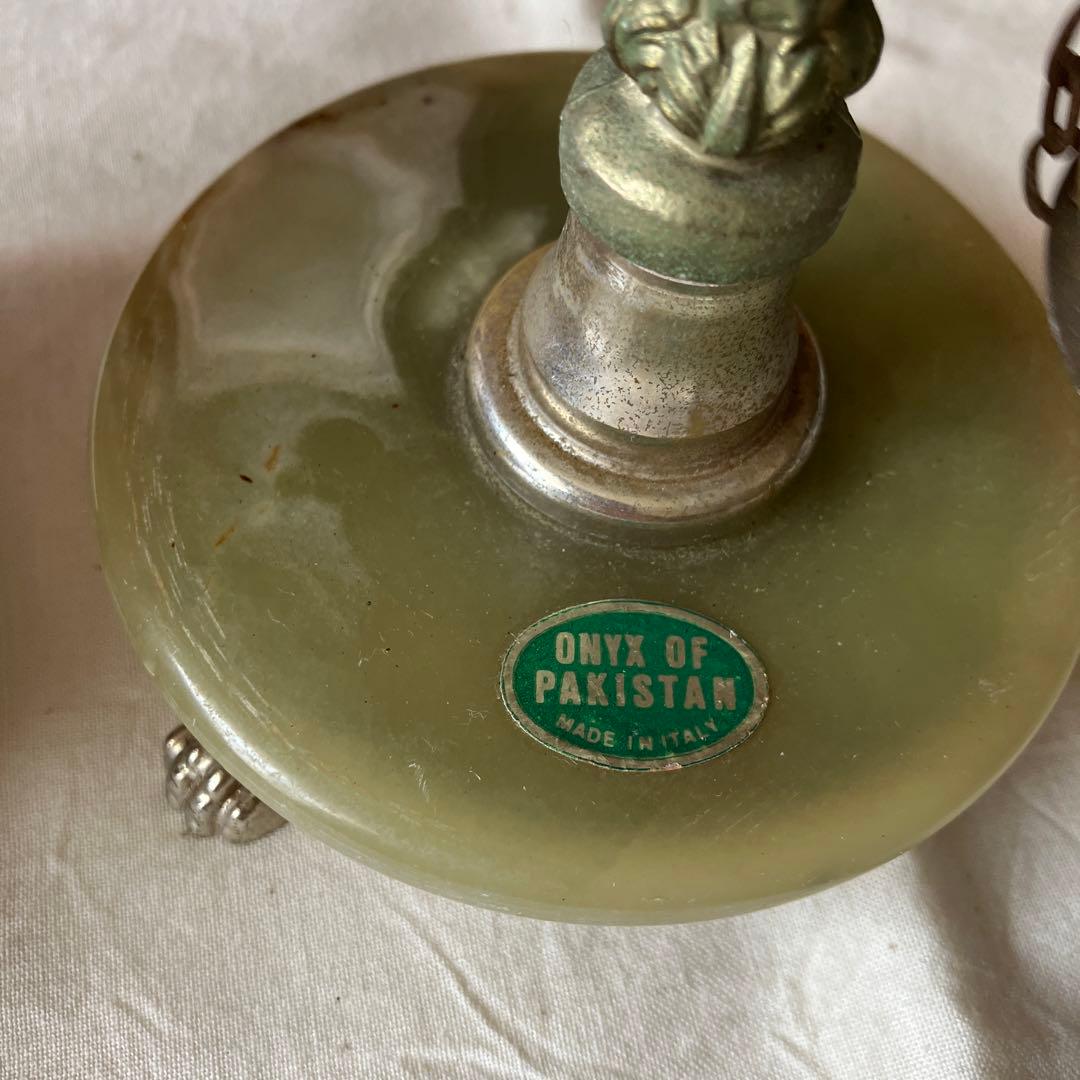 ONYX OF PAKISTAN made in Itly 置物　天秤