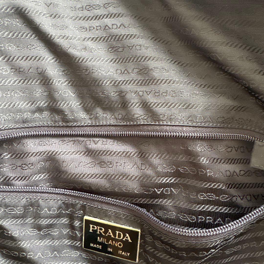 PRADA ボストンバッグ ブラック ナイロン　大容量