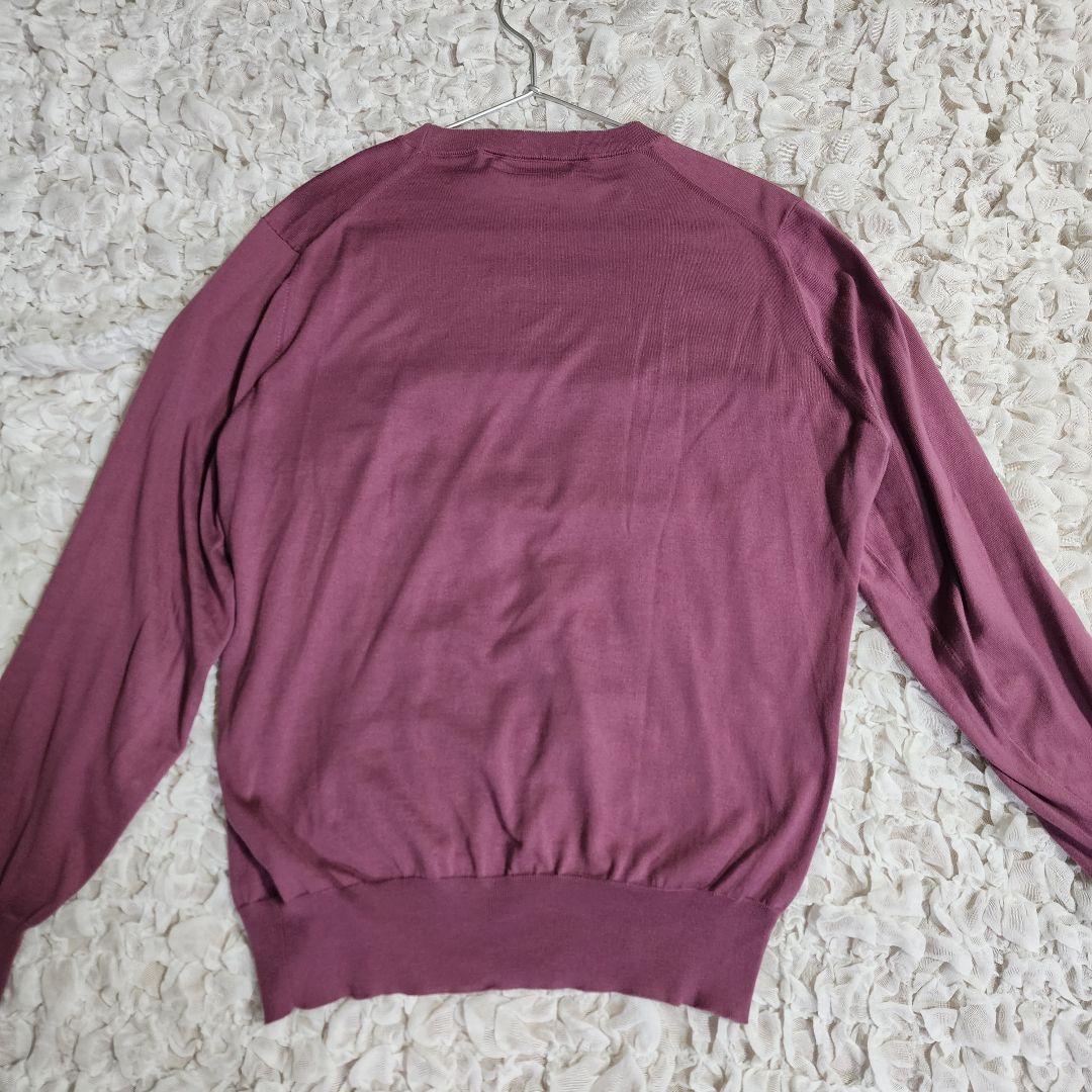 ゆうゆうブルネロクチネリ ハイゲージ コットン ニット セーター