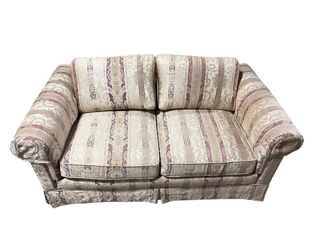 ◇DREXEL ドレクセルヘリテイジ アップホルスタリー 2人掛けソファ