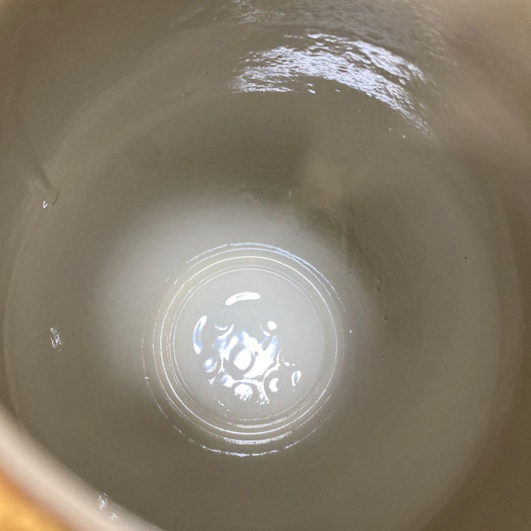 九谷焼 九谷木米 木米 花瓶 唐子 金彩 1点 壺 フラワーベース