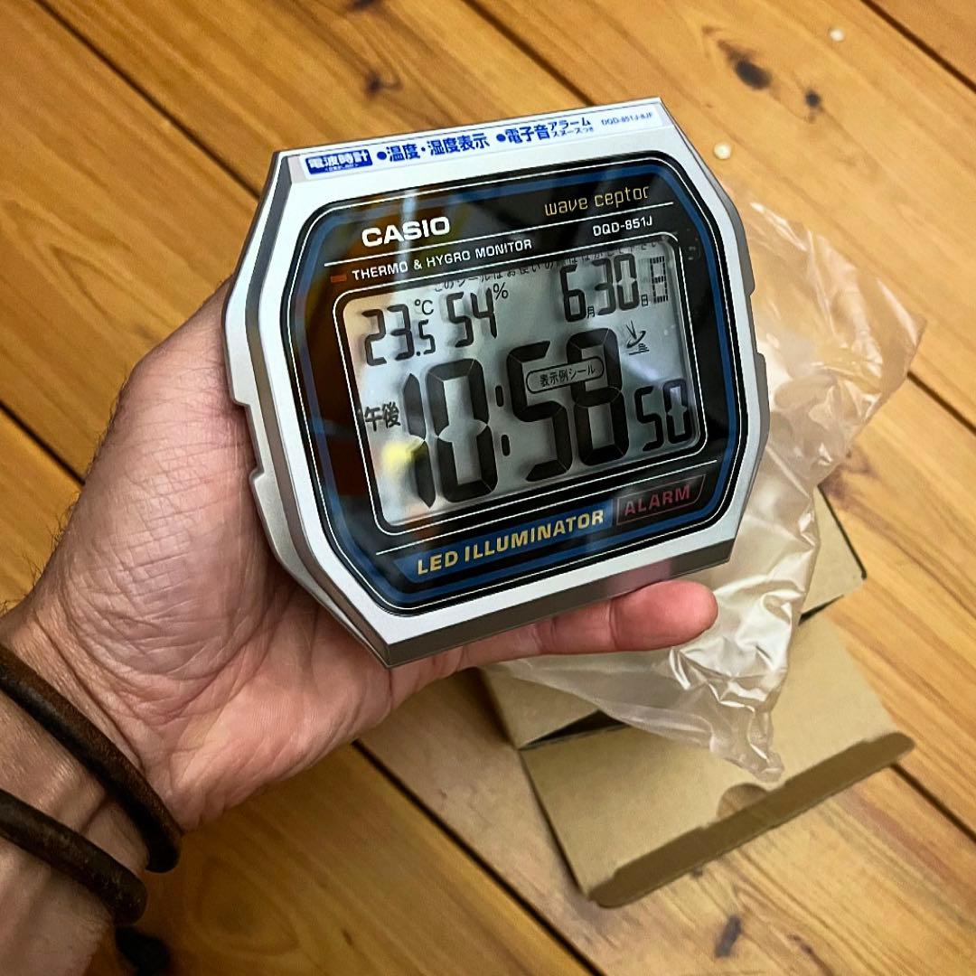 CASIOカシオ目覚ましアラーム置時計チープカシオGショックSHOCK腕時計新品