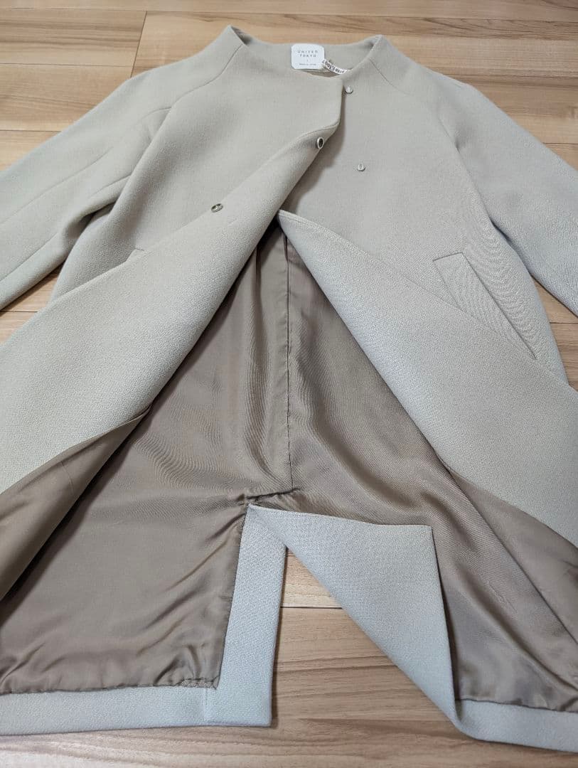 ユナイテッドトウキョウ ハイネックコクーンコート