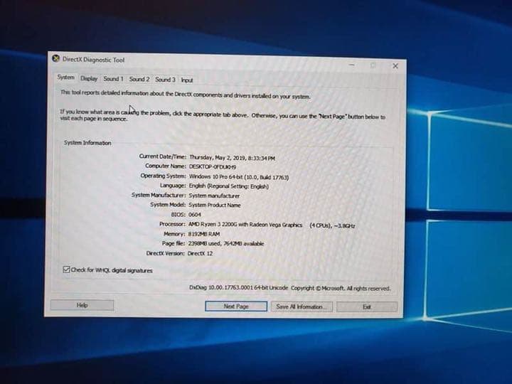 ミニPC ryzen 3 2200g b450 asus prime