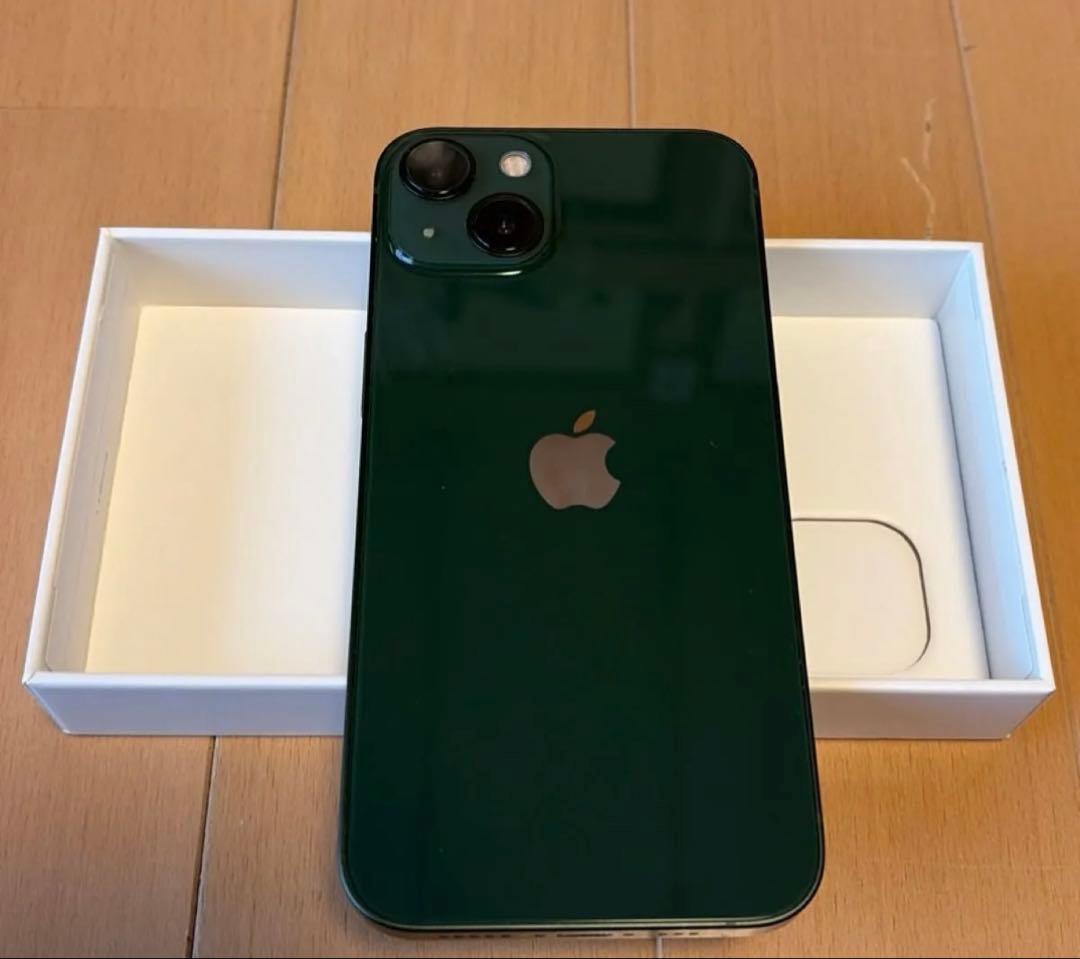 専用　iPhone13 128GB グリーン系