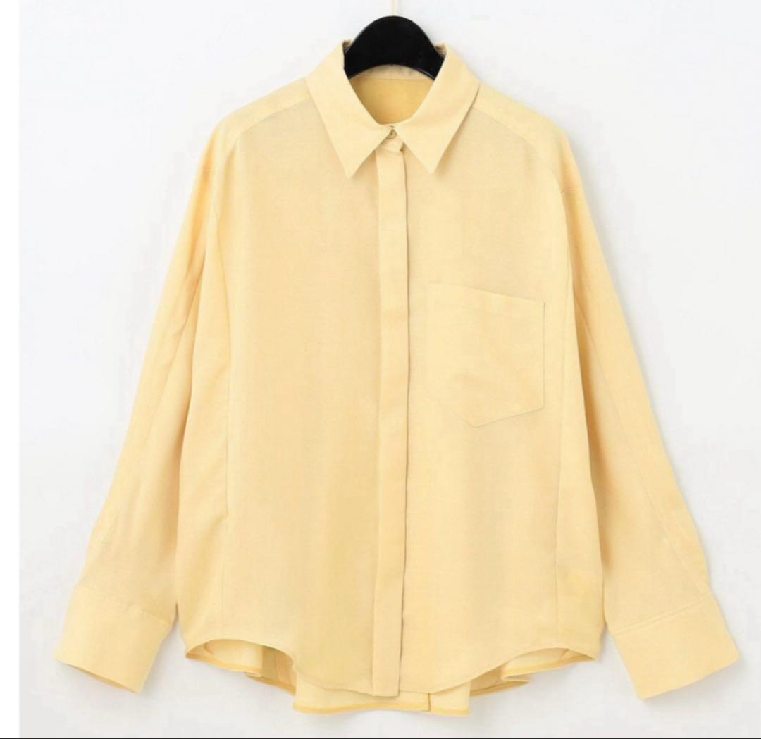 グレースコンチネンタル イレギュラードルマンシャツ