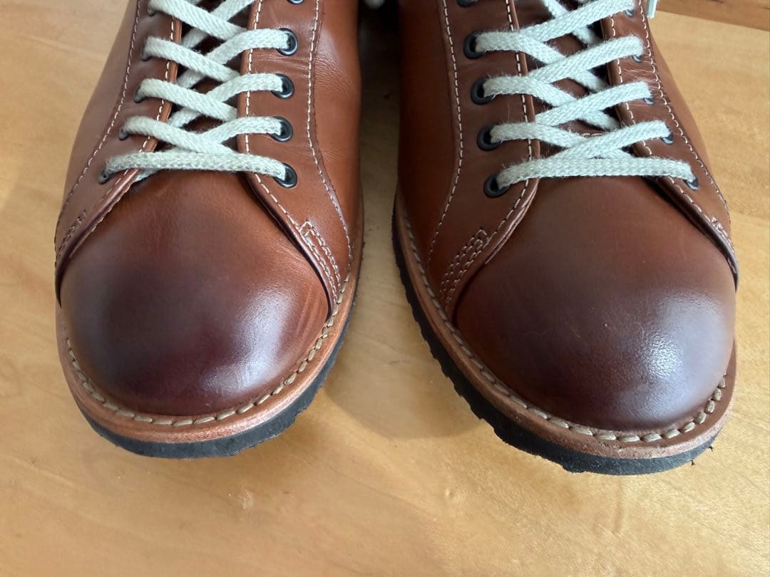 REGAL 57rr ブラウン レザースニーカー 27cm