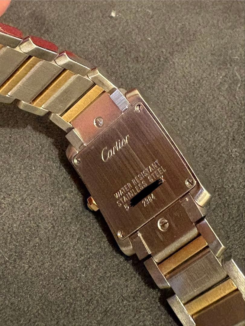 カルティエ Cartier タンクフランセーズ コンビ