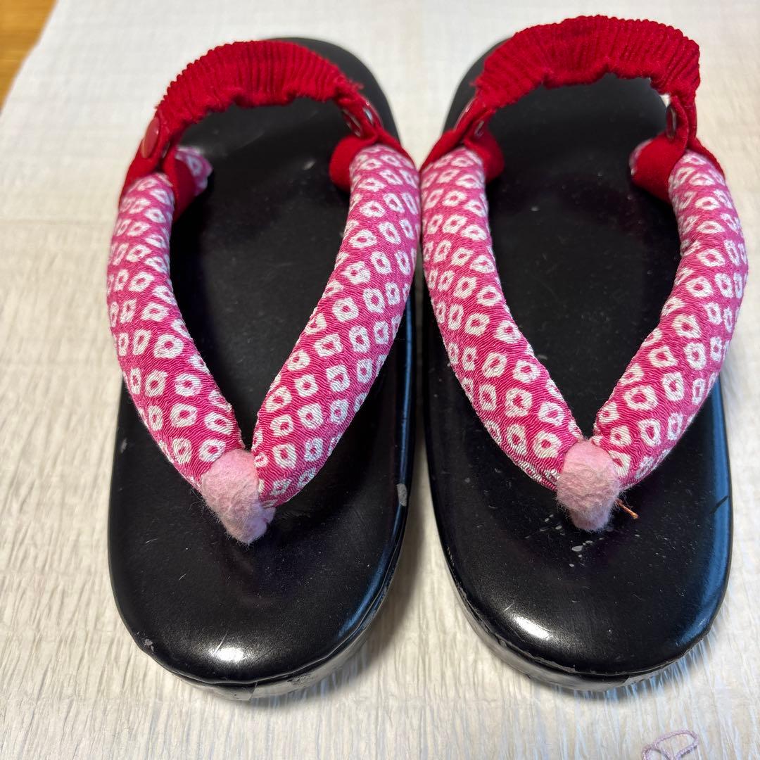 七五三　JAPAN style 三歳　 着物被布六点セット