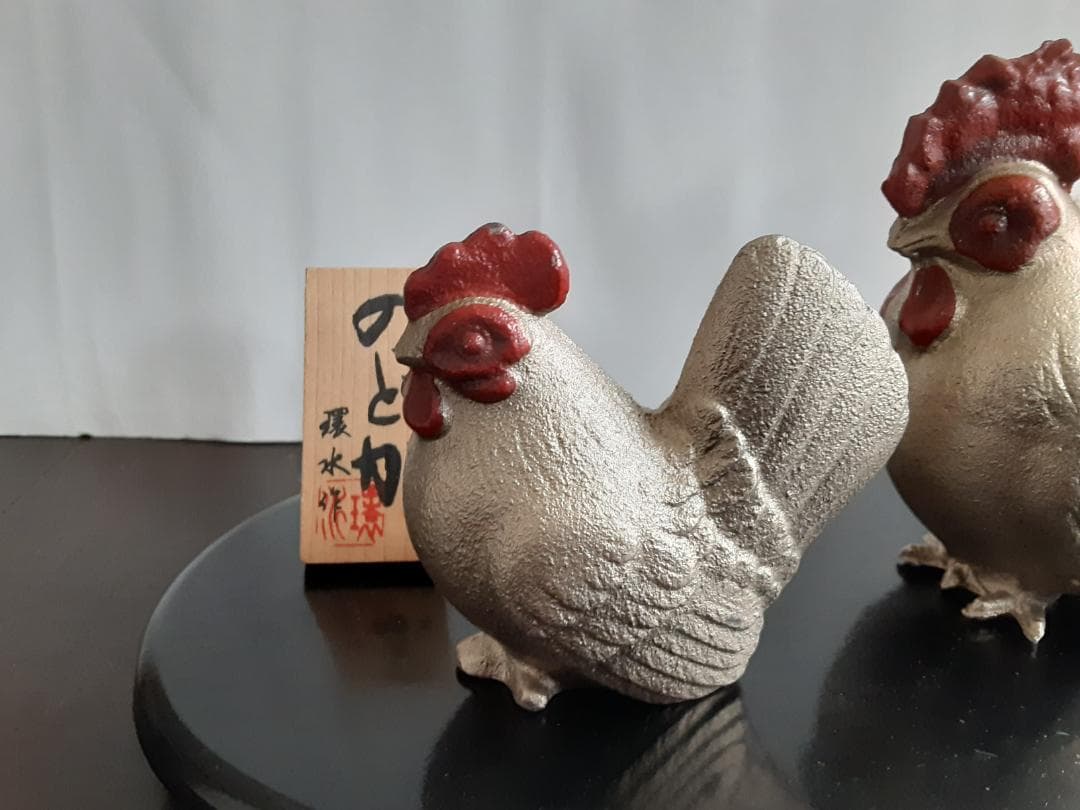 干支の置物　とり