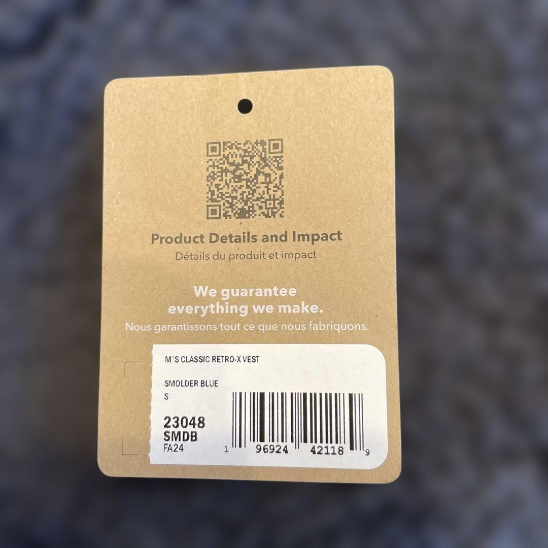 patagonia クラシックレトロＸベスト ほぼ未使用品