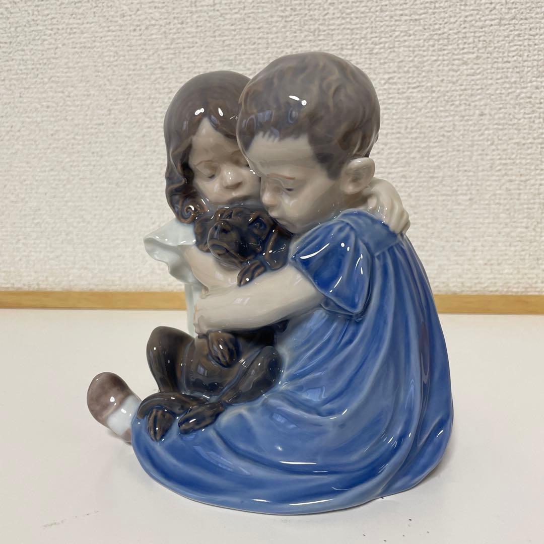 ＊Children with puppy＊高さ１５cm・ Copen・