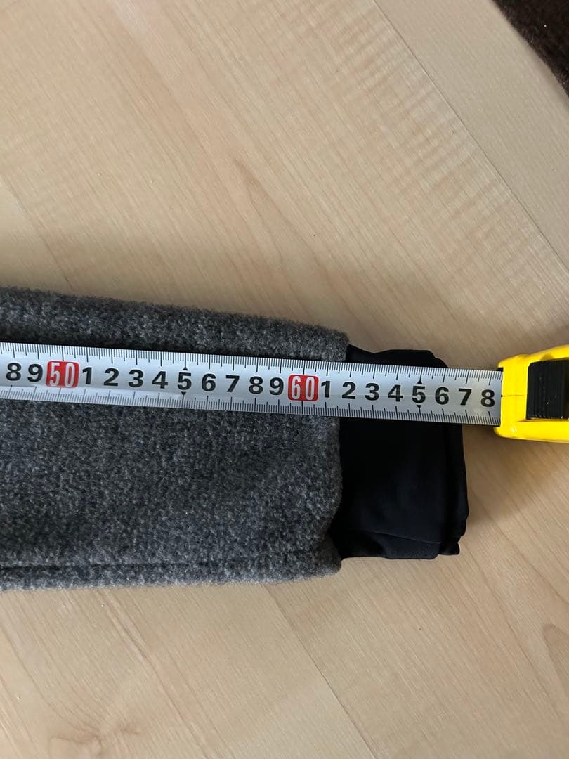 CAFE DU CYCLISTE フリースサイクルジャージグレーメンズM