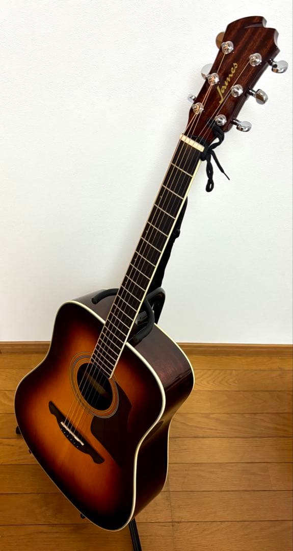 James JD400/TSB アコースティックギター（ケース付）