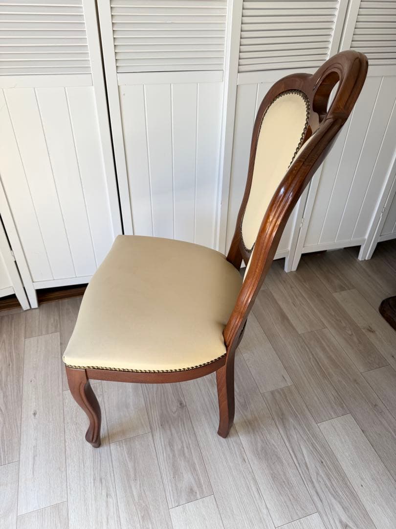 ②サルタレッリ ダイニングチェア 猫脚チェア 1脚　(4脚同時販売)