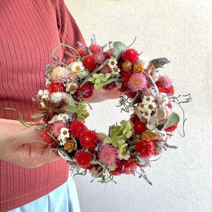 千日紅　いちご畑リース