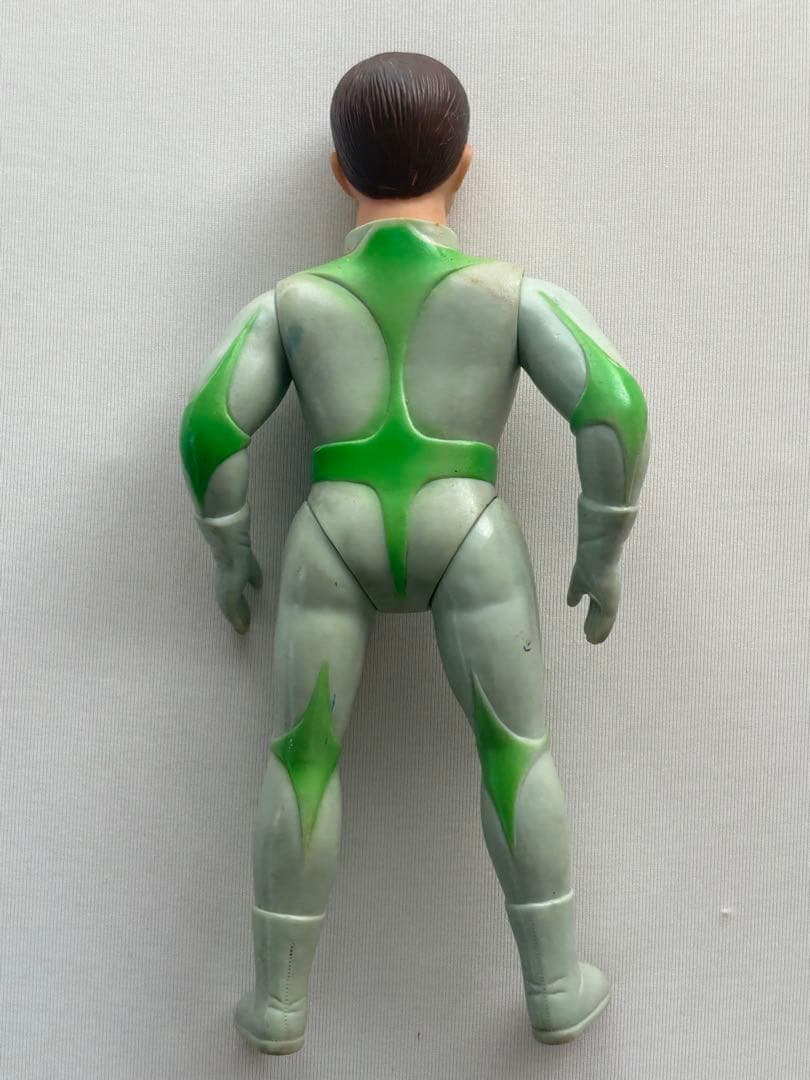 【希少】ブルマァク ミラーマン 面取れ ソフビ 当時物 円谷プロ マスクなし