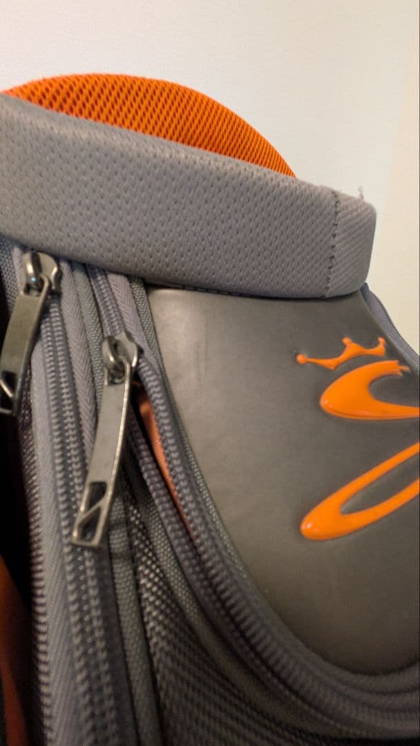 コブラ　キャディバッグCobra グレー/オレンジ　リッキー・ファウラー