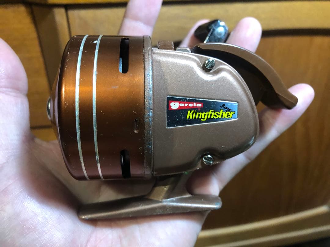 Garcia kingfisher GK-32 スピンキャストリール　オールド