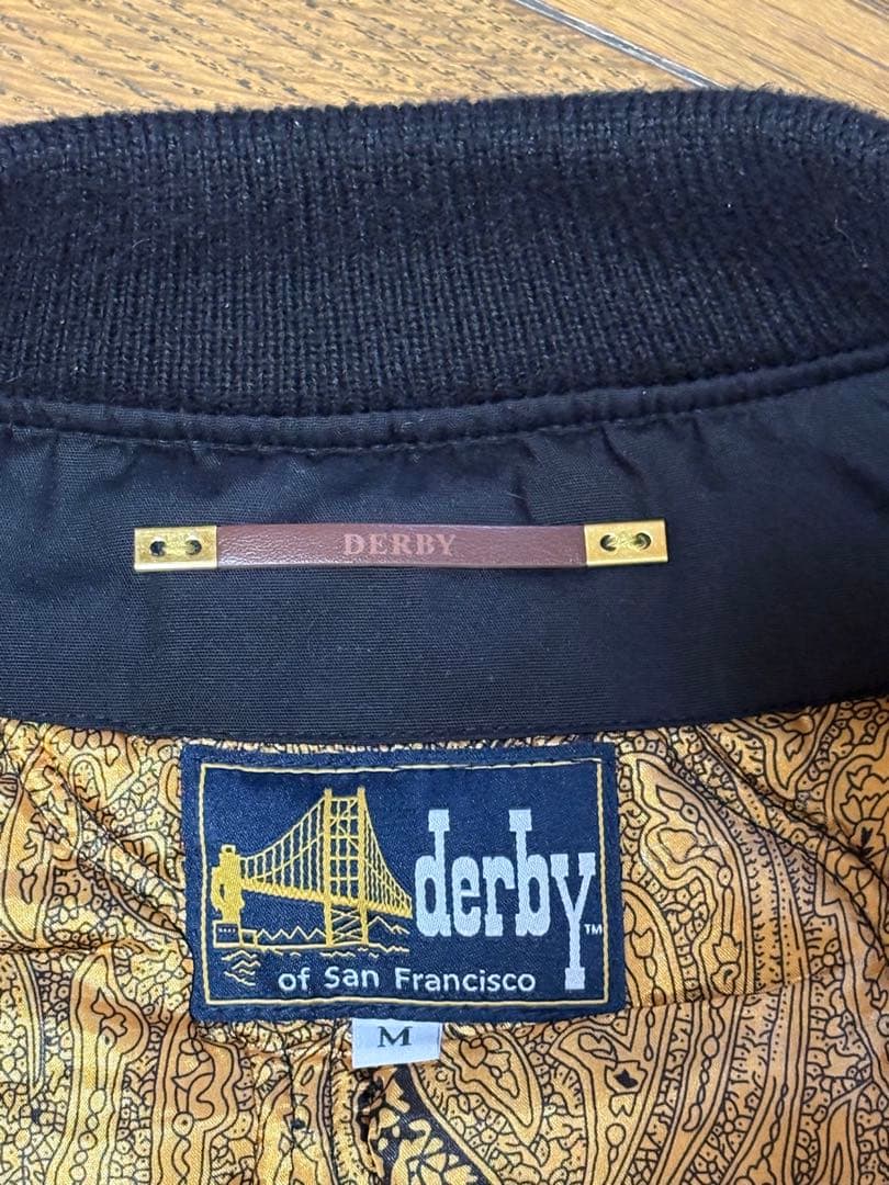 derby of San Francisco vest ブラック Mサイズ