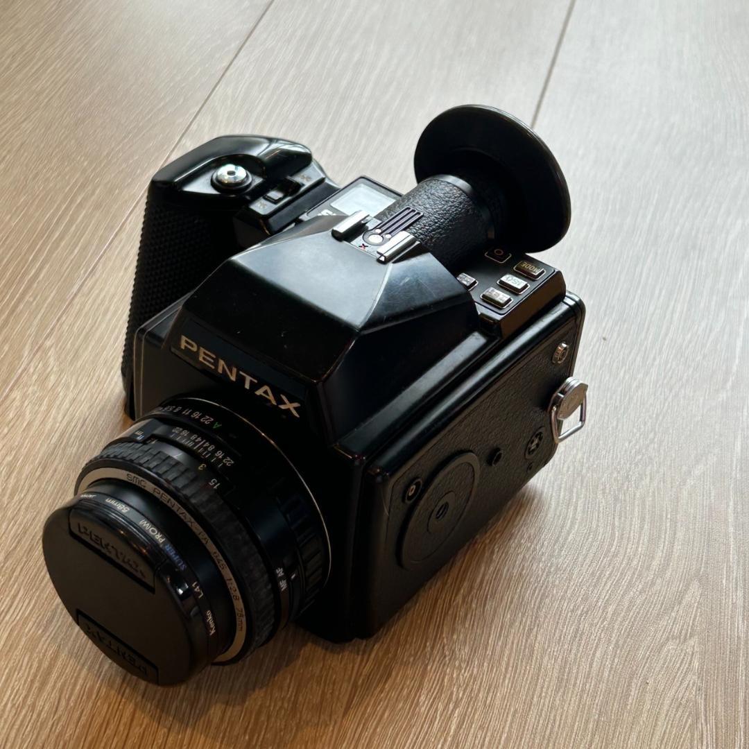 PENTAX645 中判カメラ SMC 75mm フィルム等おまけ付き