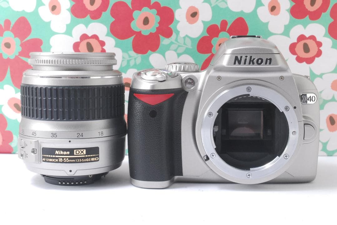 朱*丸様 ❤小さい軽い簡単綺麗❤Nikon Ｄ40❤届いてすぐ使える❤初心者お勧