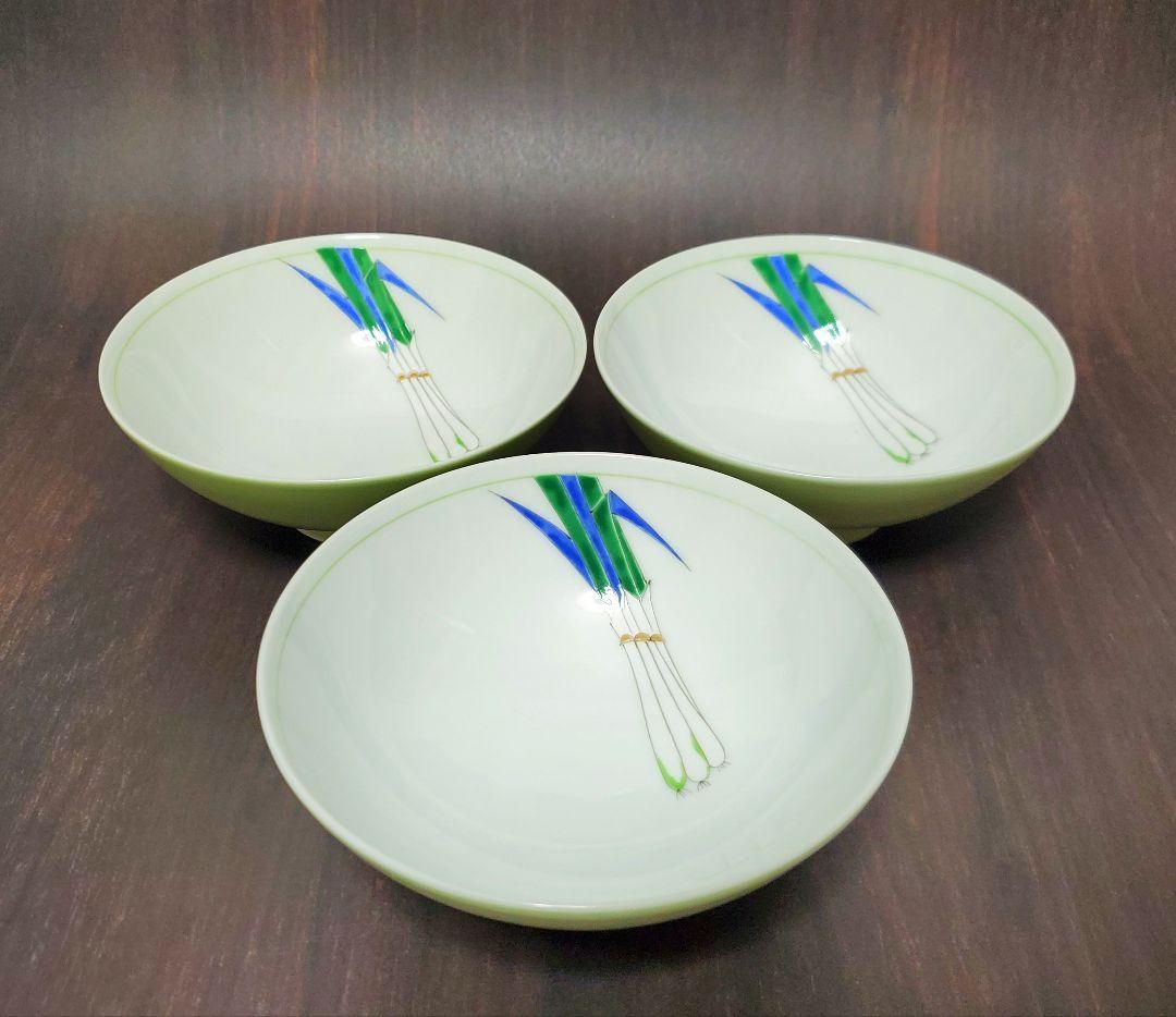 S11 深川製磁　野菜　みのり　茶碗　11客セット+おまけ付き　宮内庁御用達