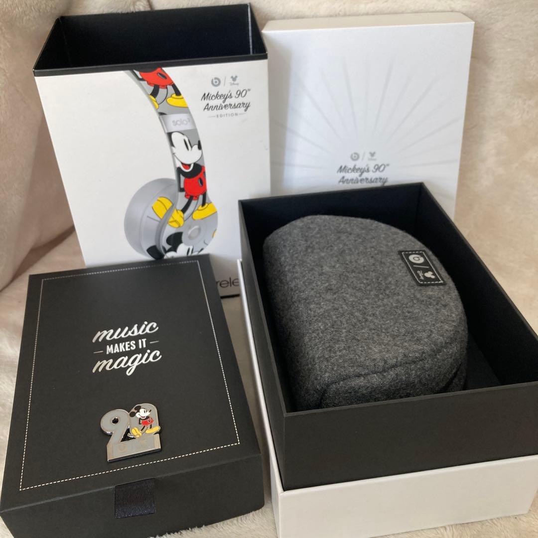 W*0様 未使用beats solo3 ワイヤレス ミッキー 限定