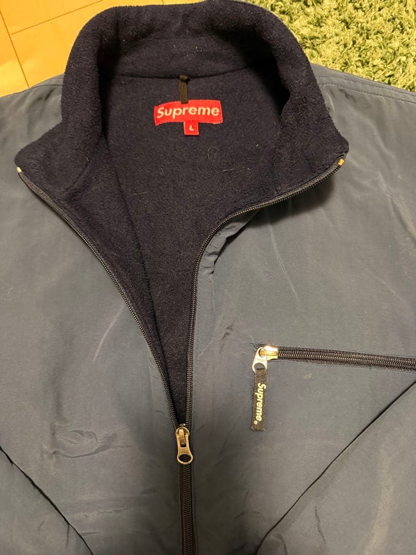 usa製 old supreme ナイロンジャケット パーカー