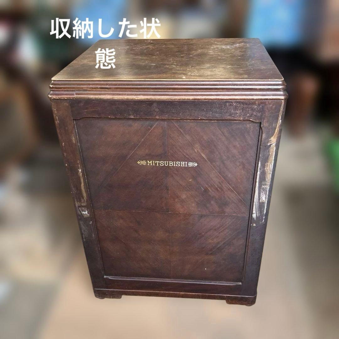 超レア　レトロ　足踏みミシン　MITSUBISHI 木製