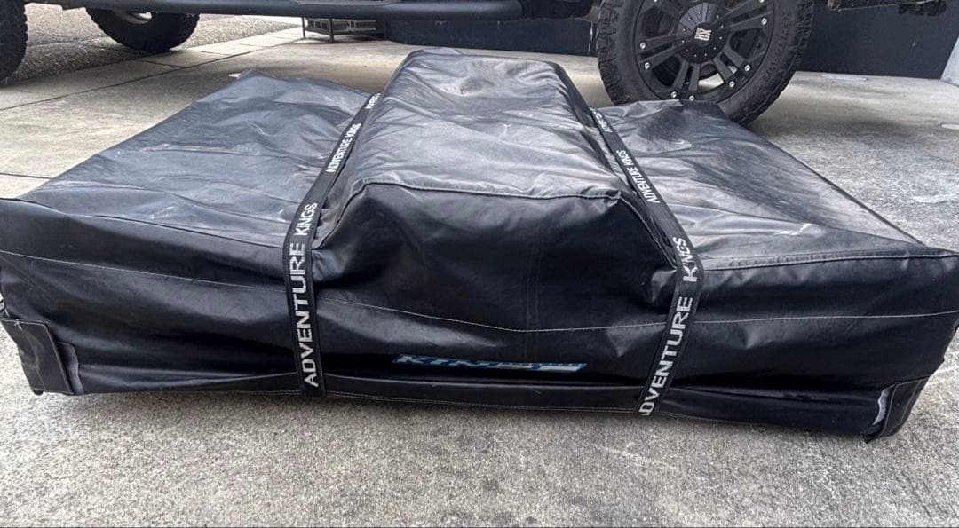 アドベンチャーキングスルーフトップテント　車両用テント カーキ