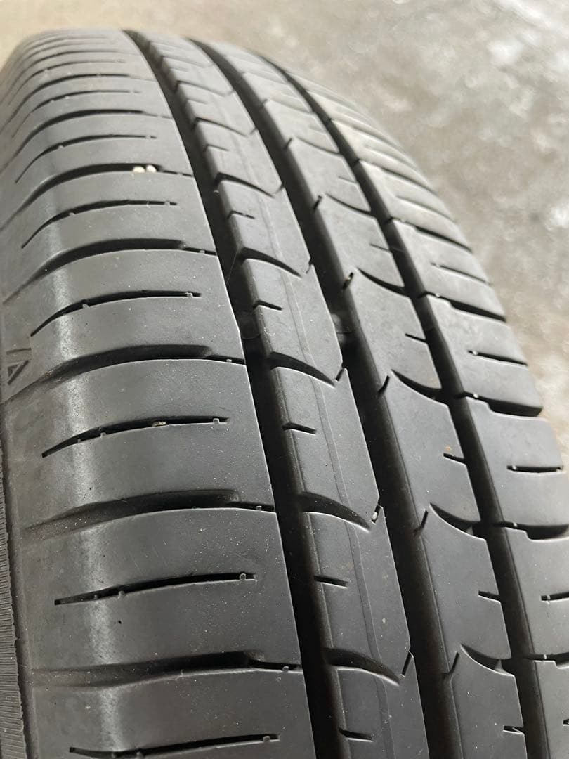 155/80R13 バリ溝　アルミホール　2本セット　パッソ　ブーン　②