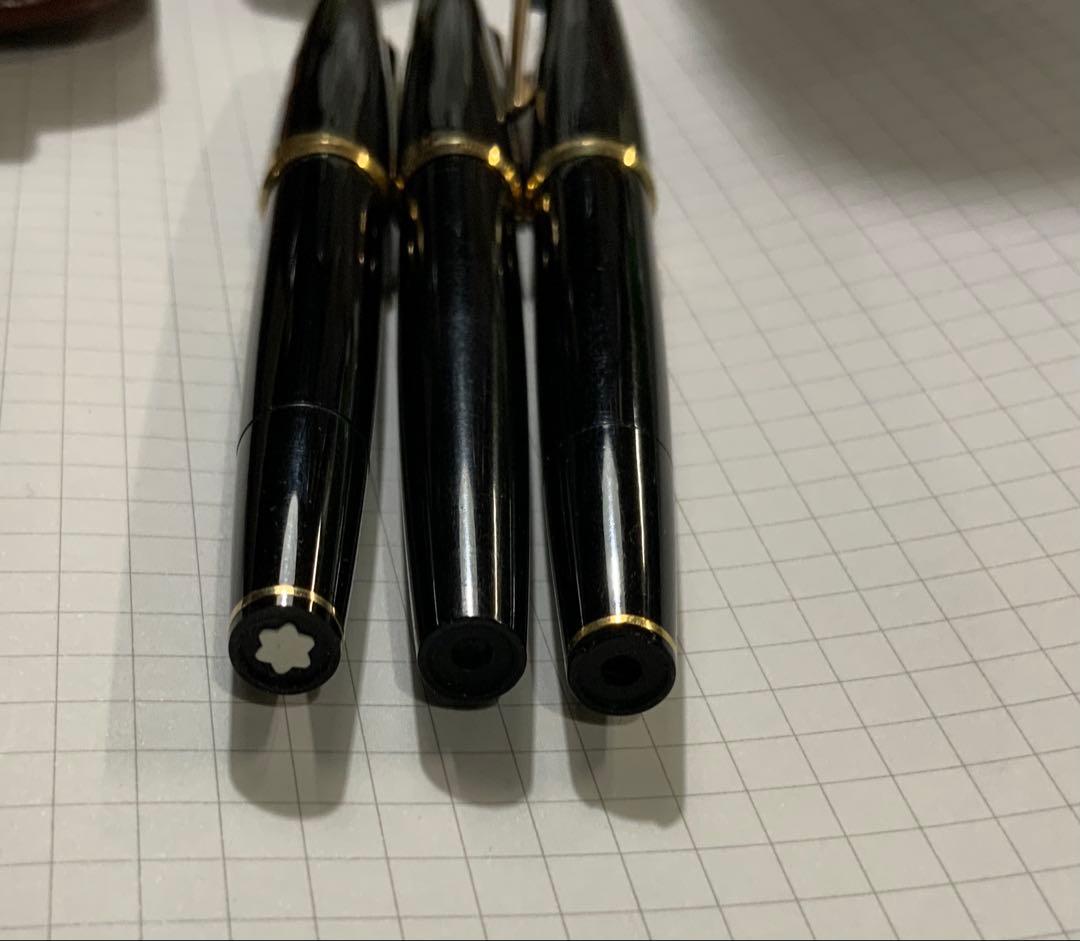 モンブラン 121 ペン先18K 3本セット　(値下げ不可)
