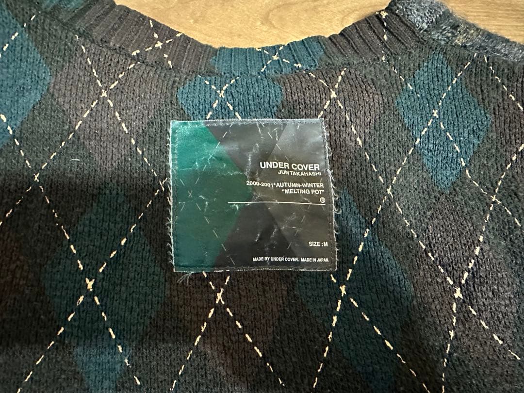 アンダーカバー UNDER COVER MELTINGPOT ニット M